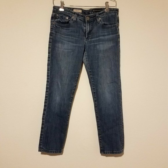 AG Adriano Goldschmied Women's 29R The Stilt Cigarette Leg Denim Jeans - Picture 1 of 9